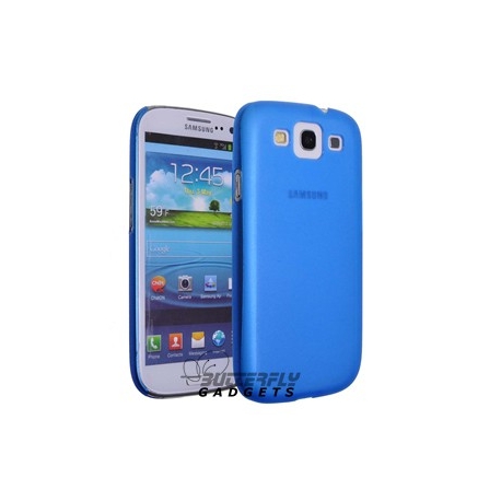 Hoesje van transparant flexibel plastic voor de Samsung Galaxy S3 SIII i9300
