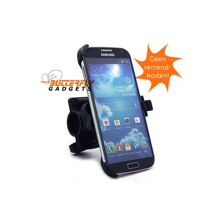 Fietshouder op stuur voor de Samsung Galaxy S4