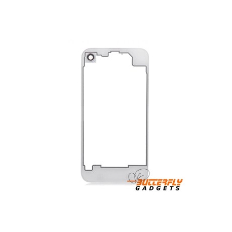 Doorzichtige achterkant van glas voor de iPhone 4s - Wit