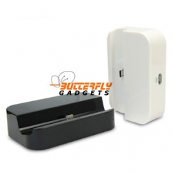 Dockingstation voor de Samsung Galaxy S4 i9505 - Wit en Zwart