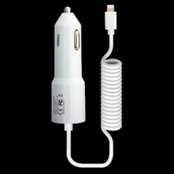 Autolader met kabel voor iPhone 5, 5s, 6, 6 plus