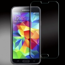 Scherm bescherming van gehard glas voor de Samsung Galaxy S5 tegen krassen