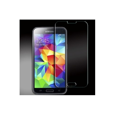 Scherm bescherming van gehard glas voor de Samsung Galaxy S5 tegen krassen
