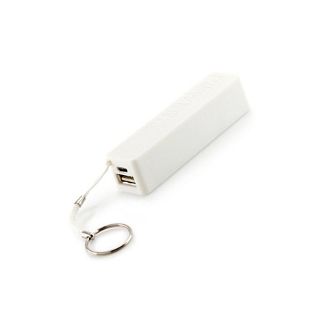 Nood oplader van 2600mAh voor de iPhone 3, 4, 4s, 5, 5c, 5s - Zwart, Wit of Roze