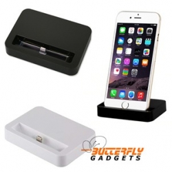 Dockingstation - bureauhouder voor de iPhone 6, zwart en wit