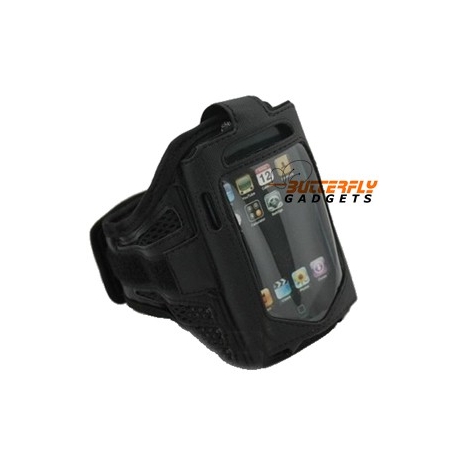 Sport armband voor de iPhone 3, 4, 3G, 3GS, 4S (zwart)