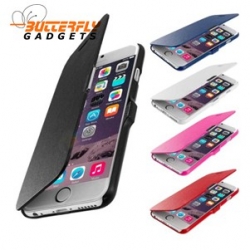 Flipcase hoesje voor de iPhone 6 met hardshell binnenkant en magneetsluiting