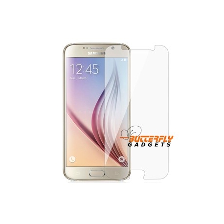 Screenprotector folie om het scherm van de Samsung Galaxy S6 te beschermen