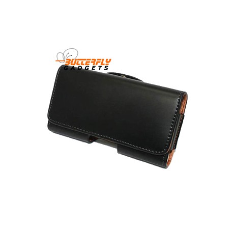 Hoesje voor aan de riem met magneet sluiting voor o.a. iPhone 3, 3Gs, iPhone 4, 4s, Nokia, HTC