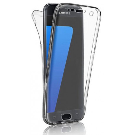 Hoesje om het scherm en de achterkant van de Samsung Galaxy S7 Edge te beschermen