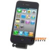 Dust cap met stylus voor de iPhone 3, 3G, 3Gs, 4, 4G zwart