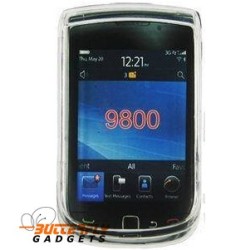 Crystal hard cover case (hoesje) voor Blackberry Toch 9800
