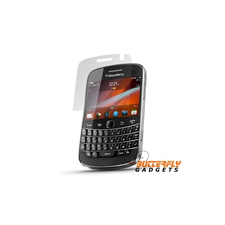 Screen protector voor de Blackberry Bold 9900 inclusief schoonmaakdoekje