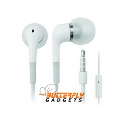 Stereo in-ear headset voor de iPhone en iPad met ingebouwde microfoon - Wit