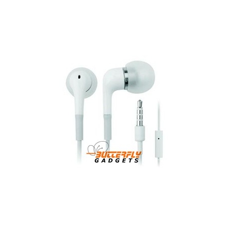 Stereo in-ear headset voor de iPhone en iPad met ingebouwde microfoon - Wit