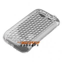 Zachte gel (TPU) case voor de achterkant van de HTC Wildfire S