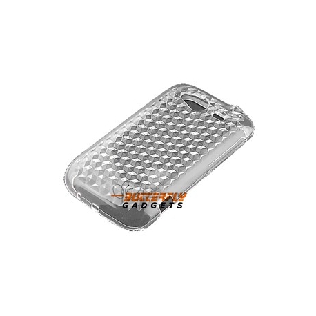 Zachte gel (TPU) case voor de achterkant van de HTC Wildfire S