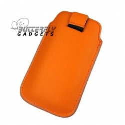 Case (pouch holster) met strap voor de iPhone 3, 3G, 3GS, 4, 4S - Oranje