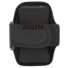 Lichtgewicht sport armband voor o.a. Samsung Galaxy en Nokia E7, N8, N900 (zwart)