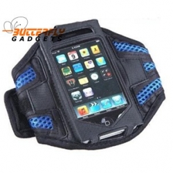 Sport armband voor de iPhone 3, 3G, 3GS, 4, 4G (blauw)