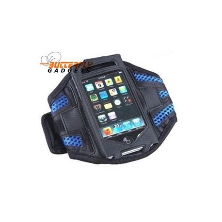 Sport armband voor de iPhone 3, 3G, 3GS, 4, 4G (blauw)