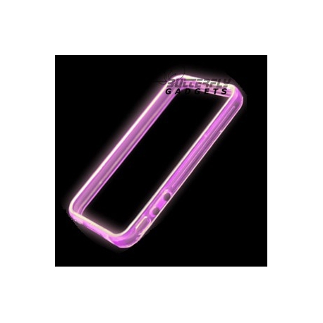 Glow in the Dark bumpercase voor de iPhone 4, iPhone 4s - Paars