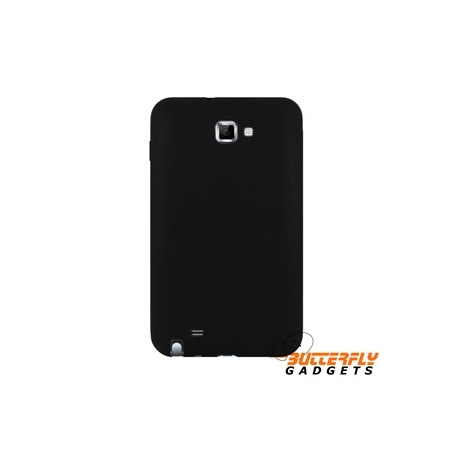 Zachte TPU case voor de Samsung Galaxy Note N7000 i9220 - Zwart