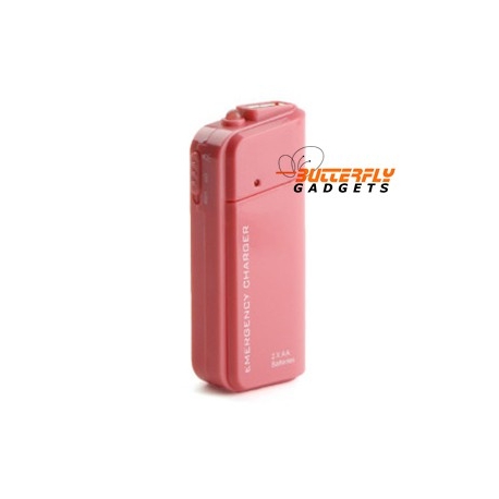 Noodlader (USB) voor de iPhone 3, 3G, 3GS, 4, 4S (roze)