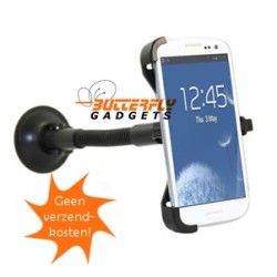 Autohouder met zuignap voor de Samsung Galaxy S3 SIII i9300