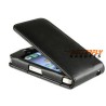 Flipcase met dubbele pashouder voor de iPhone 4, 4S (zwart)
