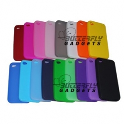 Silicone hoesje voor de iPhone 4, 4G (diverse kleuren)
