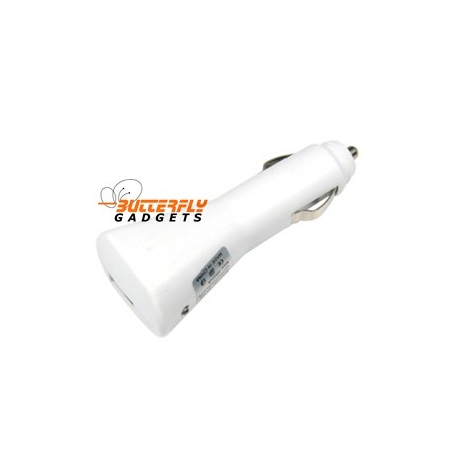 Autolader (12 volt) voor de iPhone en iPad (wit)