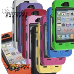 Heavy Duty - Survival silicone hoesje voor de iPhone 4, iPhone 4s, vele kleuren