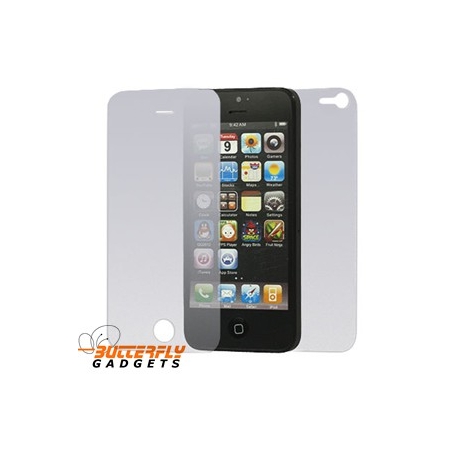 Voorkant (scherm) en achterkant bescherming folie voor de iPhone 5